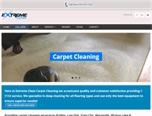 Tablet Screenshot of extremeclean1.com